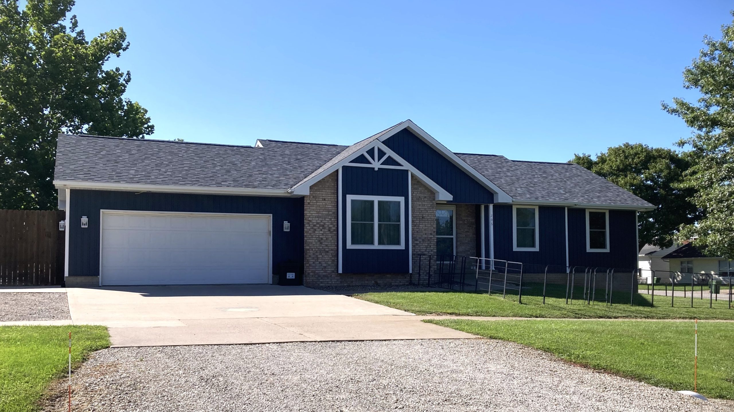 architectural shingles , vinyl siding